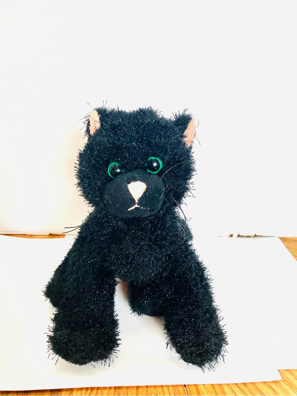 Webkinz Ganz Black Cat 8in Plush HM135 No Code Read